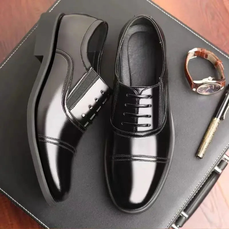 ÉliteCove "Executive" Classic Oxford Leather Shoes