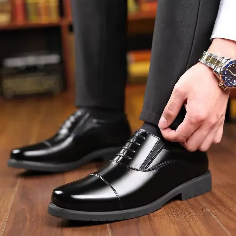 ÉliteCove "Executive" Classic Oxford Leather Shoes