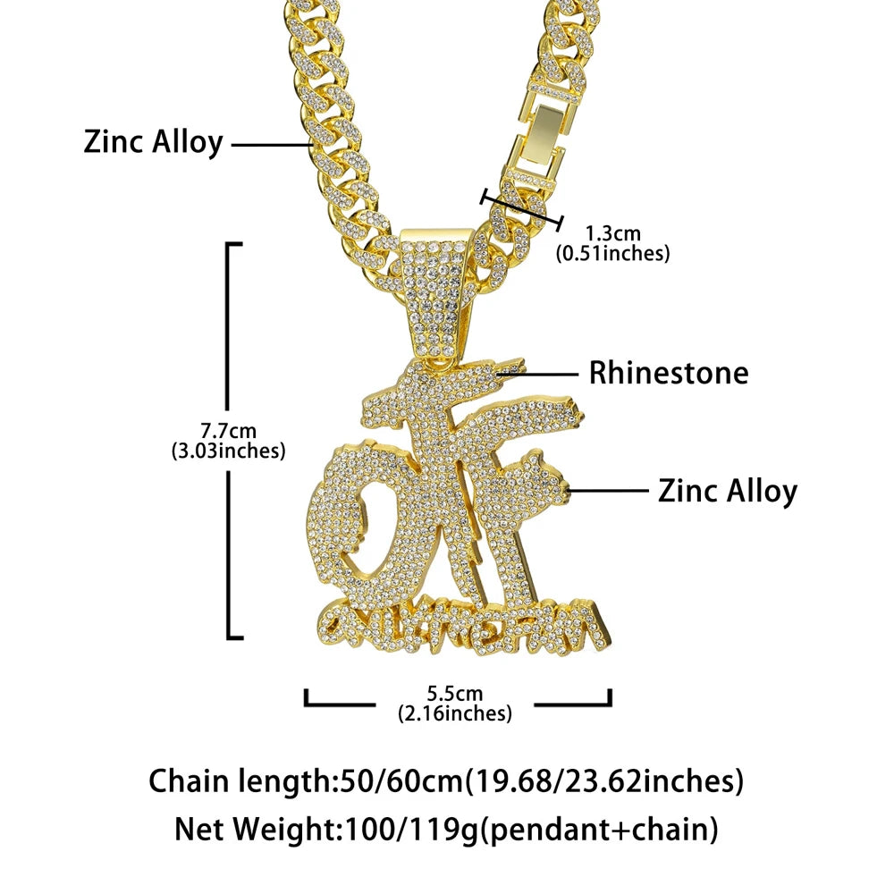 Elitcove Signature OTF Iced Out Pendant