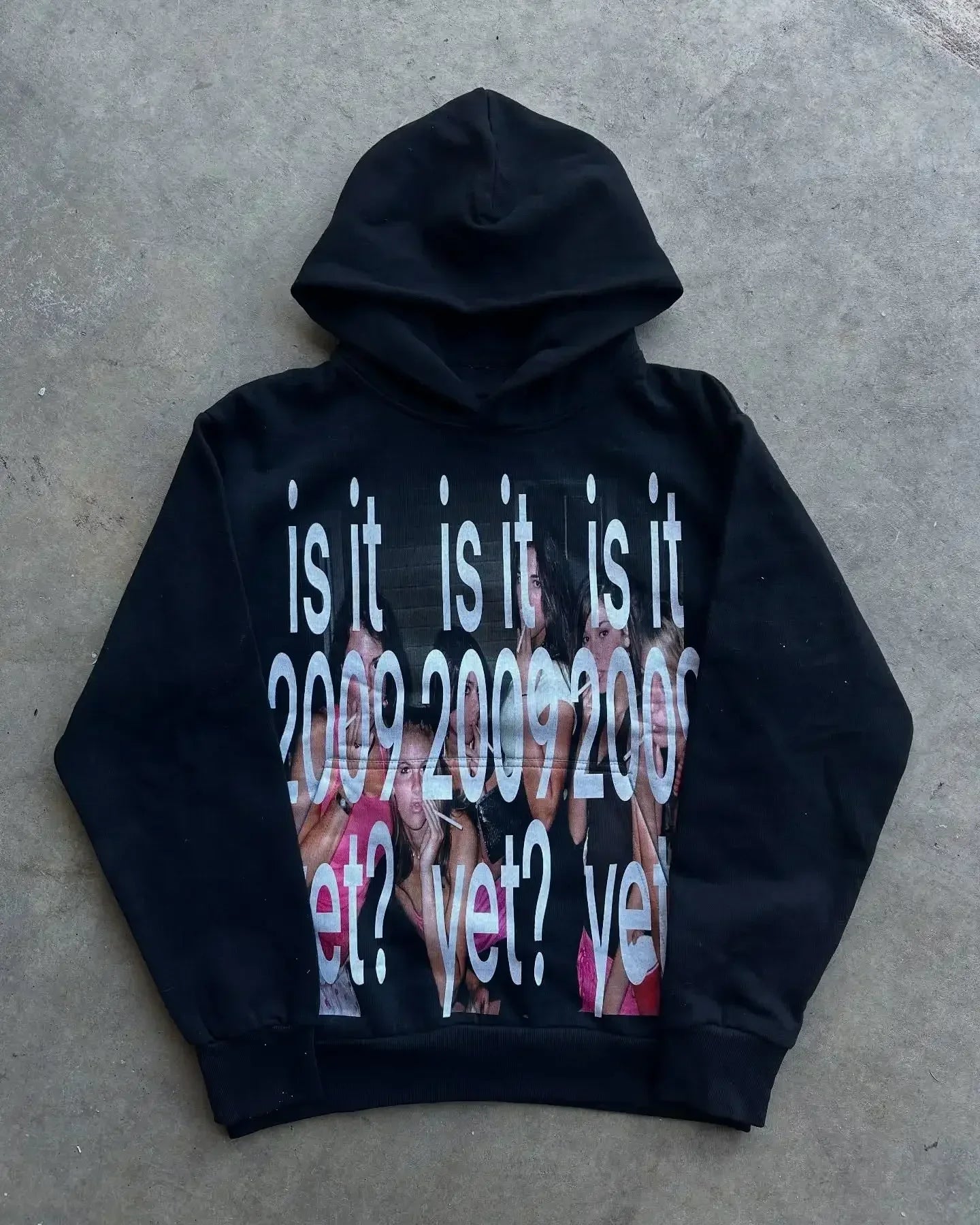Elitcove Vintage Flag Grunge Zip-Up Hoodie