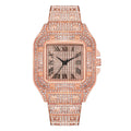 Elitecove Royal Iced Out Roman Numeral Watch